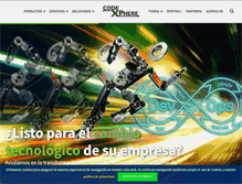 Tablet Screenshot of codexphere.com